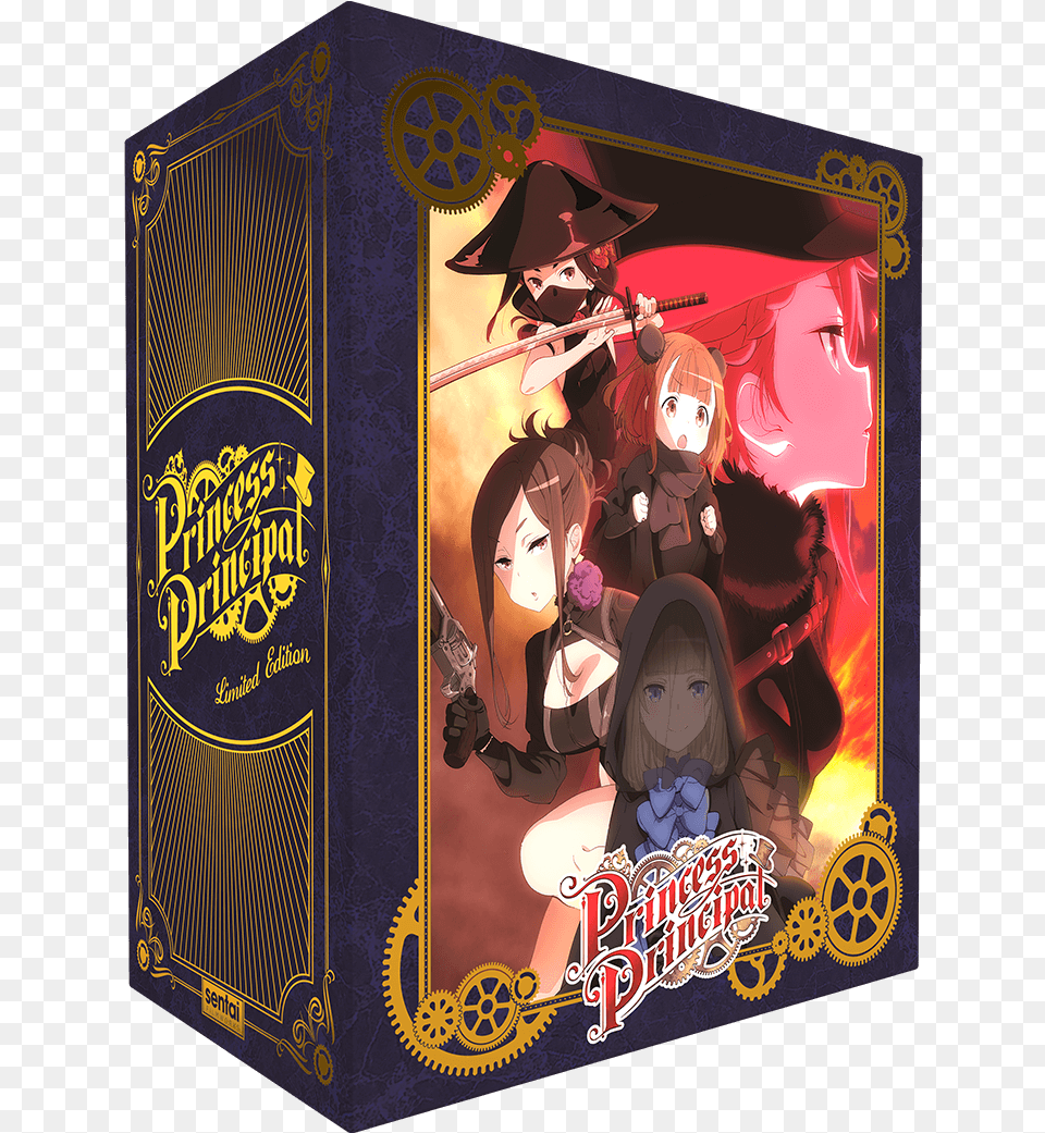 Princess Principal Blu Ray, Publication, Book, Adult, Person Free Png