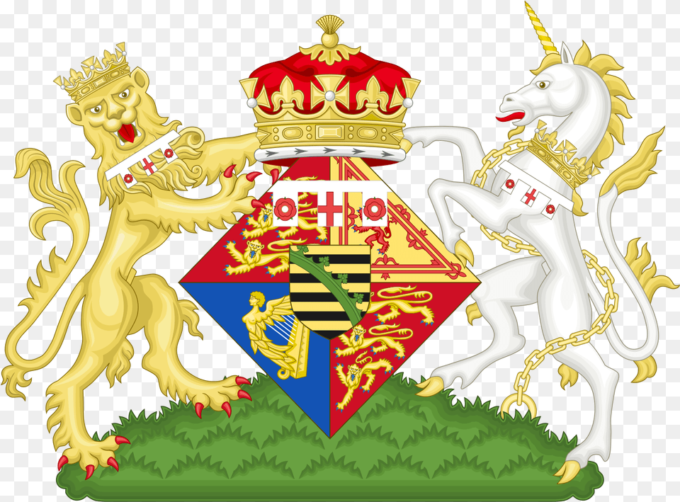 Princess Royal Coat Of Arms, Logo, Person, Emblem, Symbol Png
