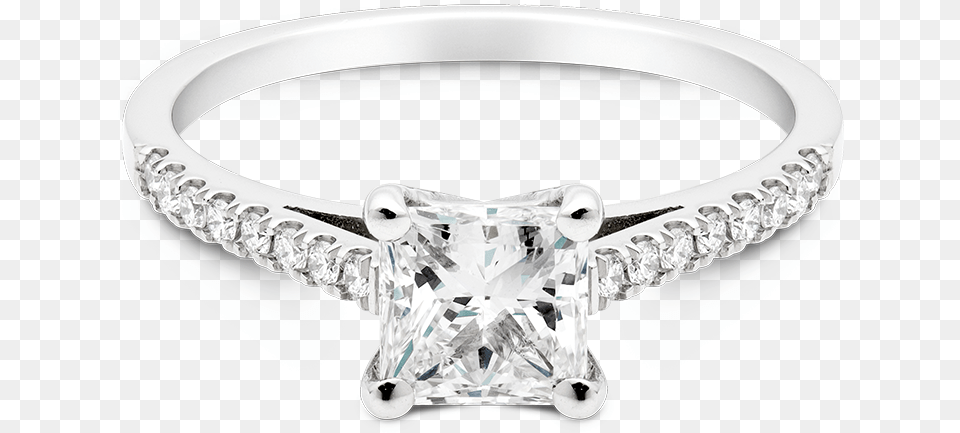 Princess Set With Diamonds Platinum Diamond, Accessories, Gemstone, Jewelry, Ring Png Image