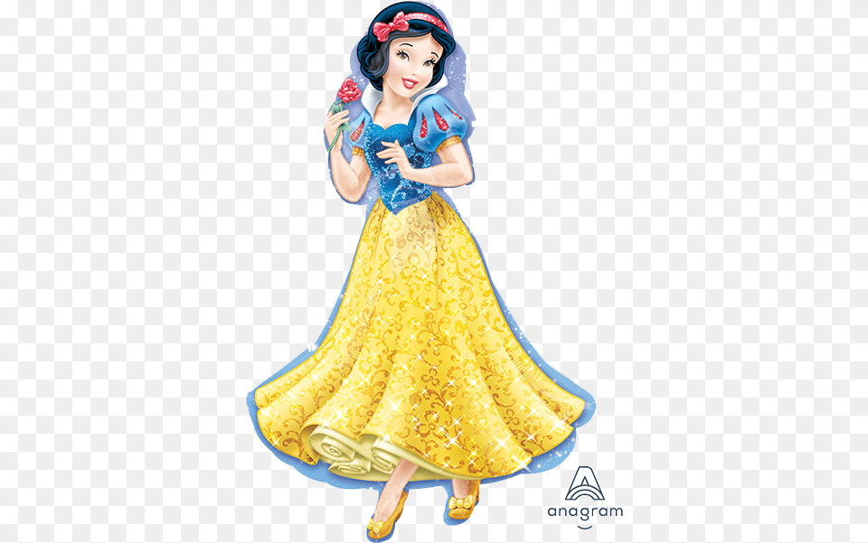 Princess Snow White Supershape Balloon Disney Princess Art Snow White, Figurine, Wedding, Person, Adult Png Image