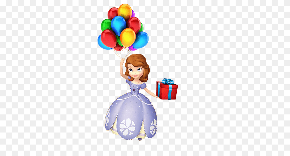 Princess Sofia Clipart, Balloon, Baby, Person Png