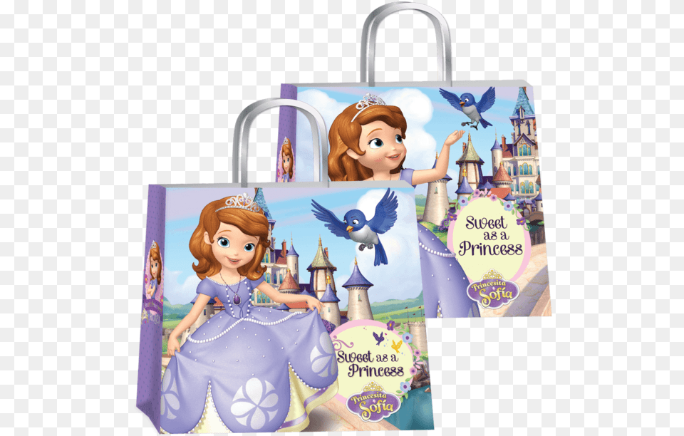 Princess Sofia Happy Birthday, Bag, Accessories, Handbag, Person Png Image