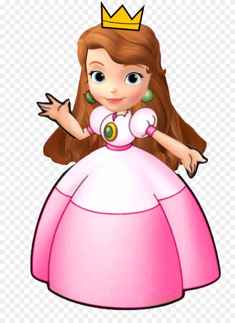 Princess Sofia Toadstool Heroes Fanon Wiki Fandom Powered, Doll, Toy, Cartoon, Face Free Transparent Png