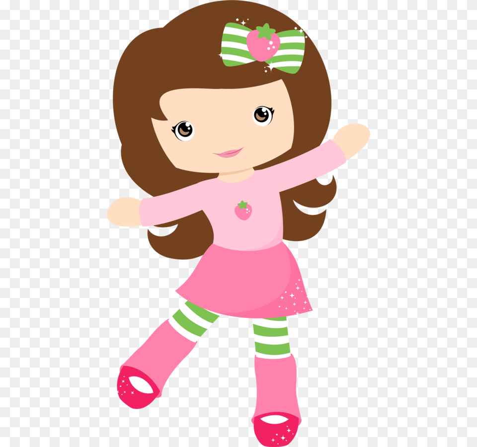 Princess Strawberry Shortcake Clipart, Baby, Person, Doll, Toy Free Transparent Png