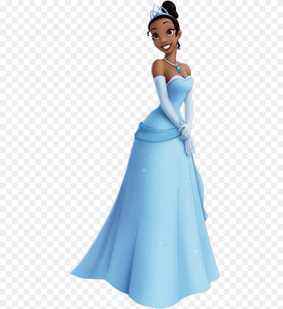 Princess The Frog Princess And The Frog, Clothing, Gown, Dress, Formal Wear Png
