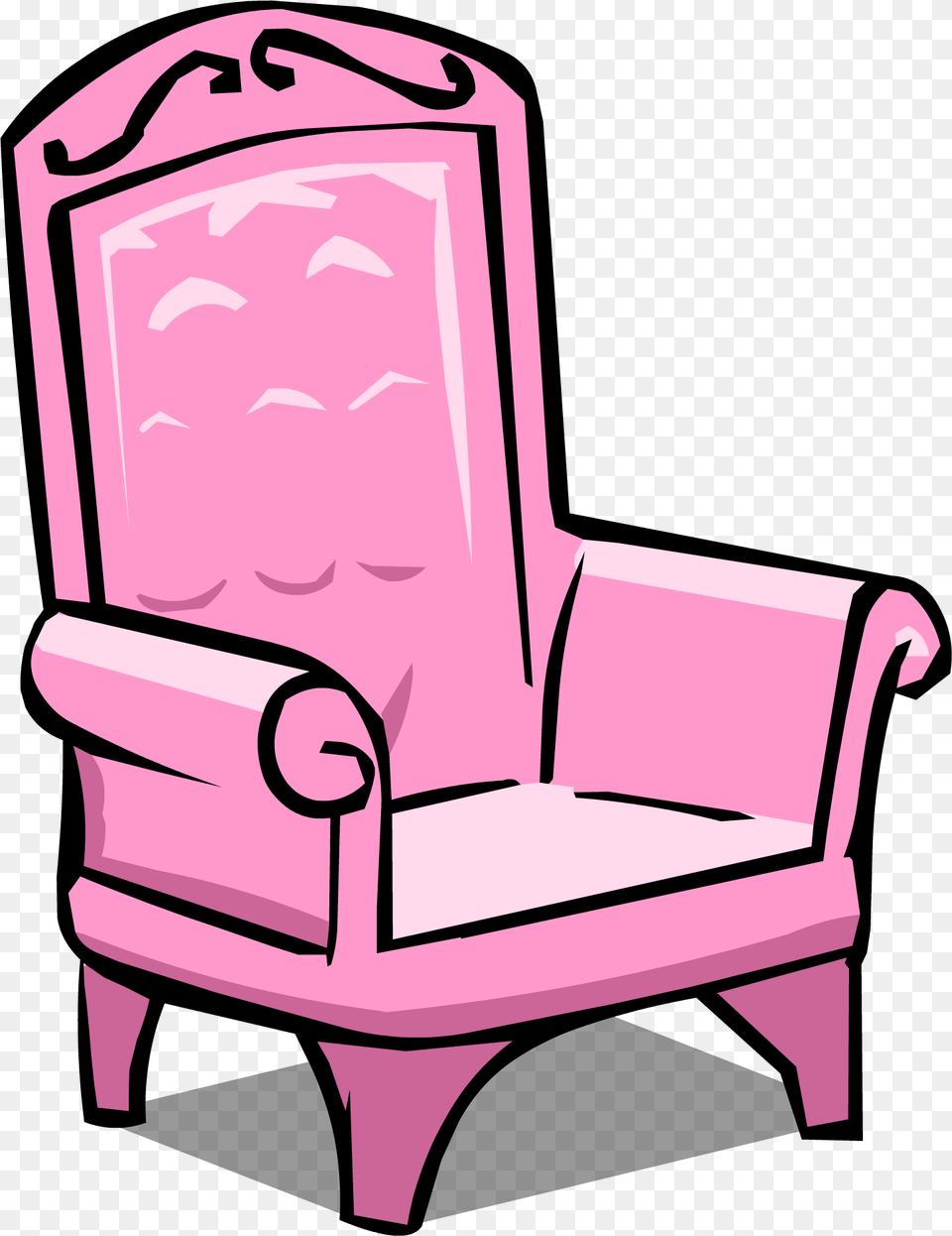 Princess Throne Sprite 008 Throne, Furniture, Chair, Armchair Png Image