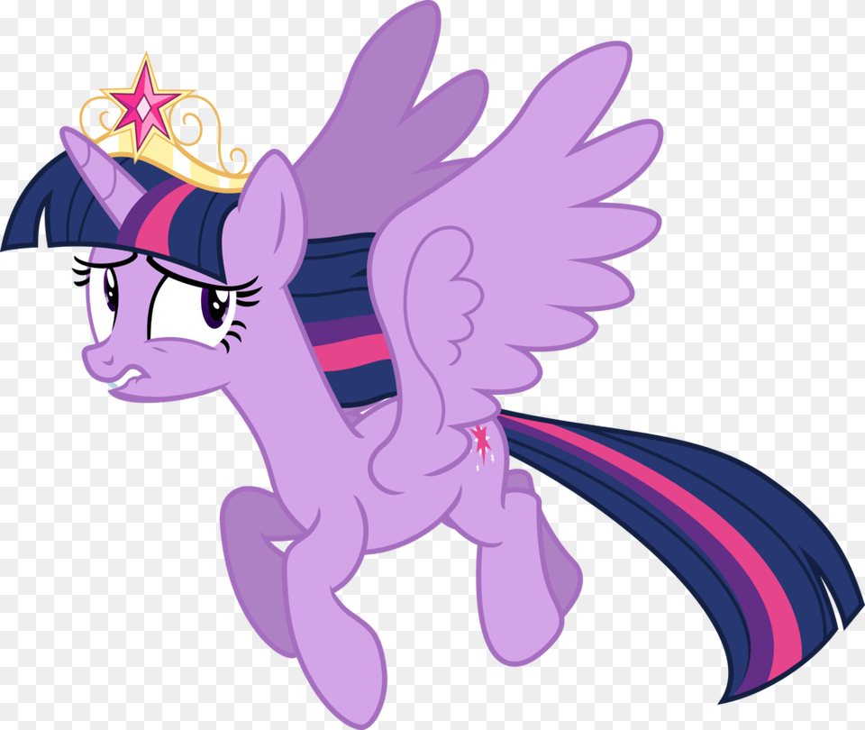 Princess Twilight Sparkle Vector By Korsoo Princess Twilight Sparkle Flying, Purple, Cartoon, Baby, Face Free Png