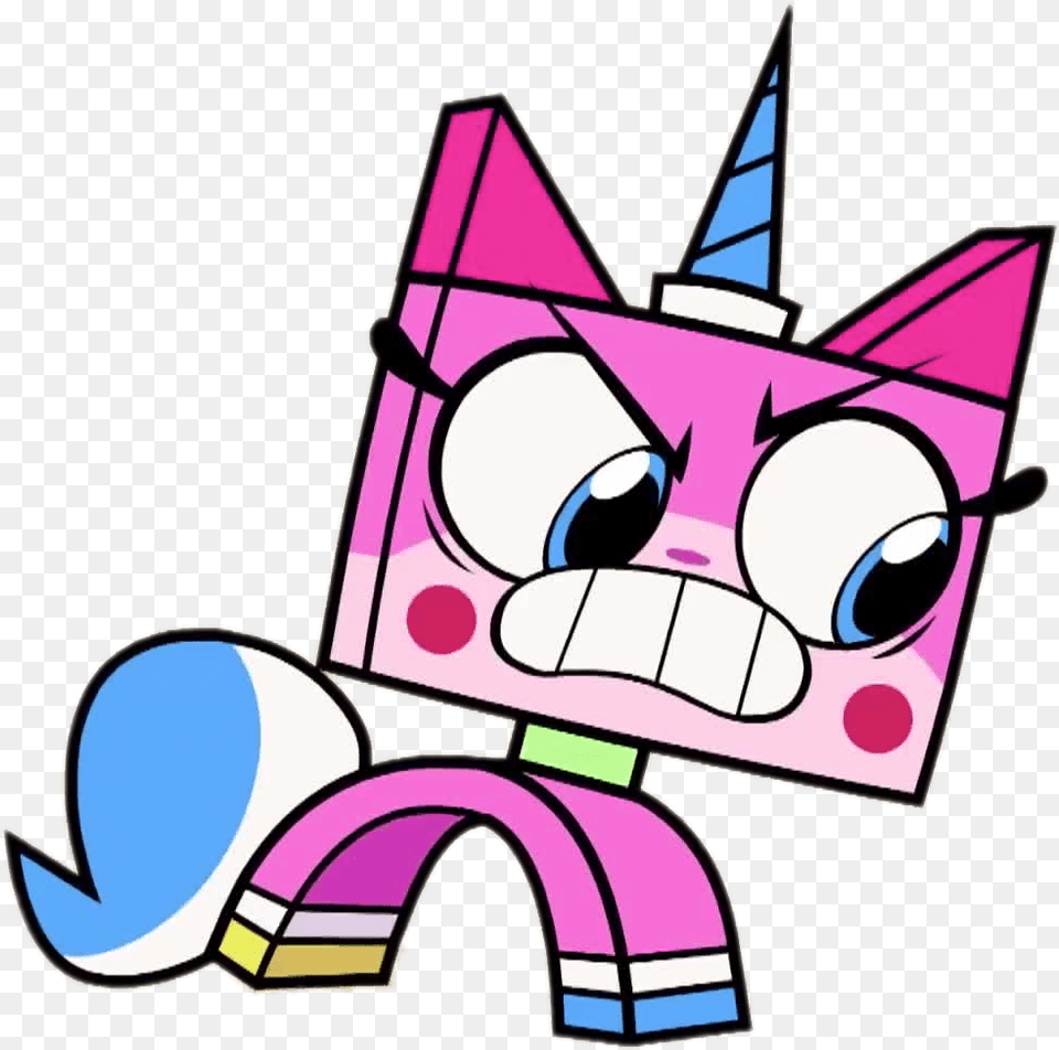 Princess Unikitty Angry Transparent Angry Unikitty, Purple, Car, Transportation, Vehicle Free Png Download