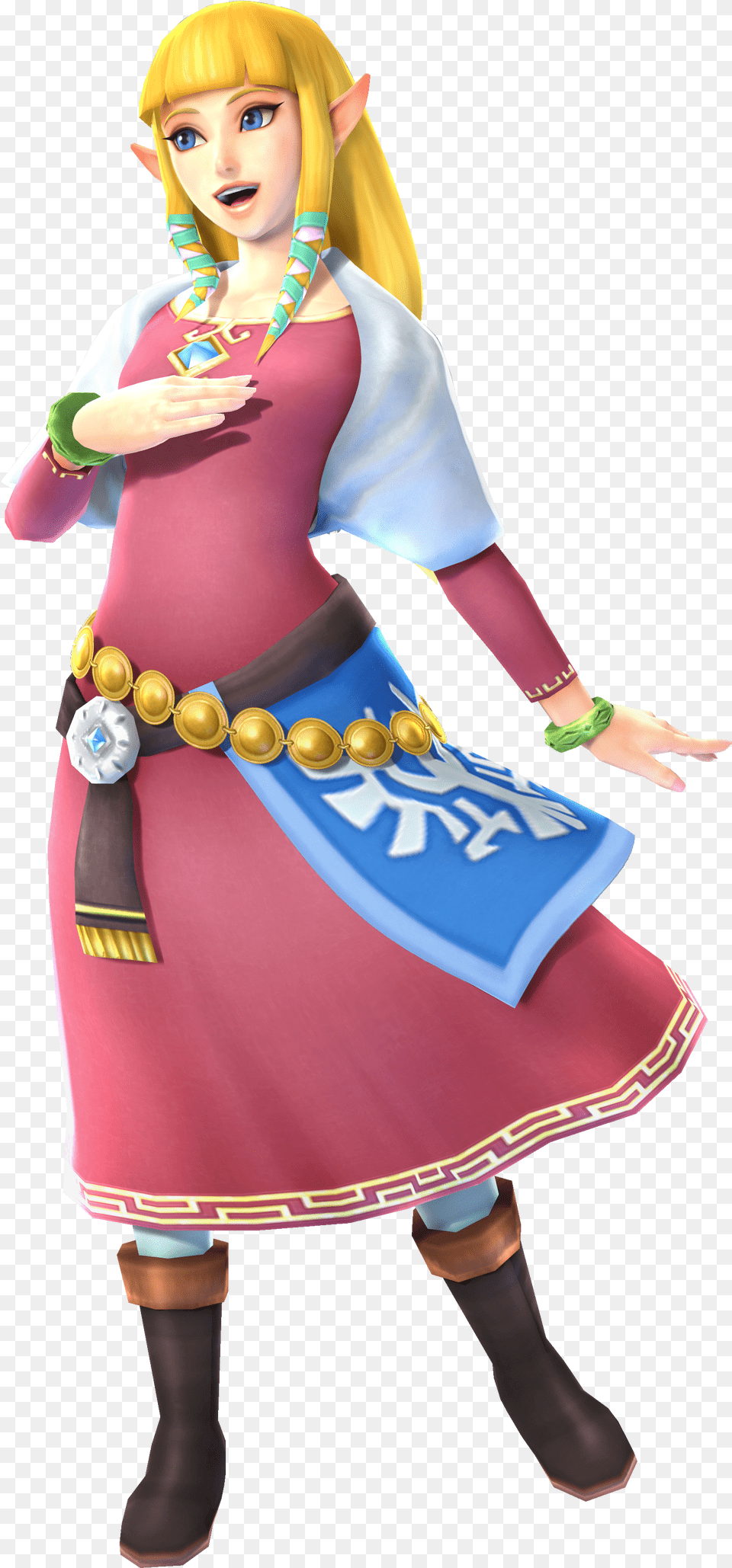 Princess Zelda, Person, Cape, Clothing, Costume Free Png Download