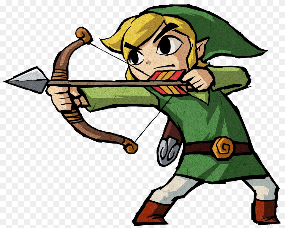 Princess Zelda, Baby, Person, Weapon, Archer Free Png Download