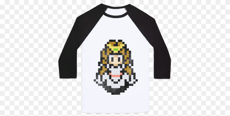 Princess Zelda Baseball Tees Lookhuman, Clothing, Long Sleeve, Shirt, Sleeve Png