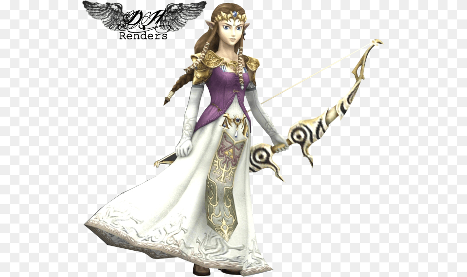 Princess Zelda Princess Zelda Bow And Arrow, Adult, Wedding, Weapon, Sport Free Png Download