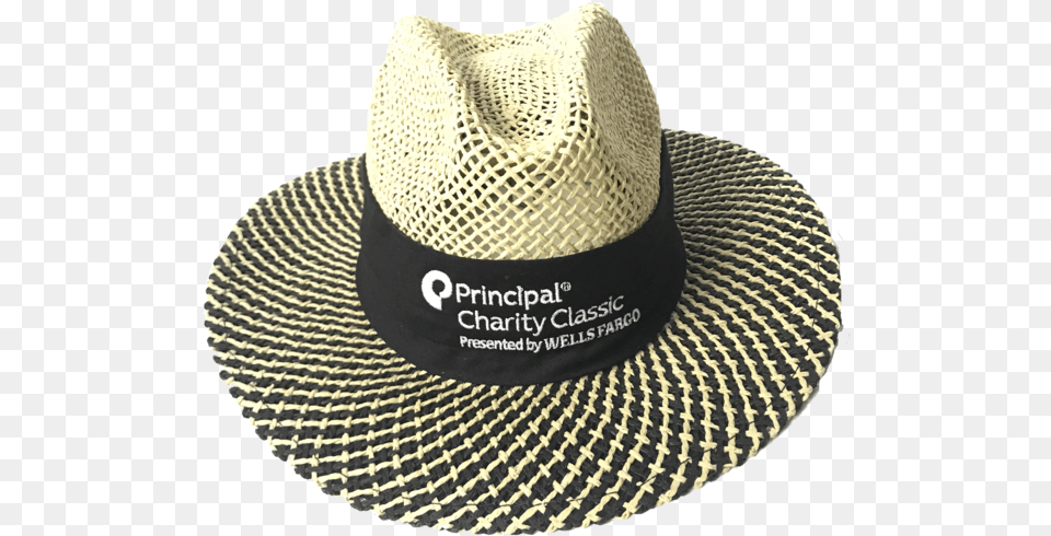 Principal Charity Classic Straw Hat Hat Golf Hat Straw, Clothing, Sun Hat Png