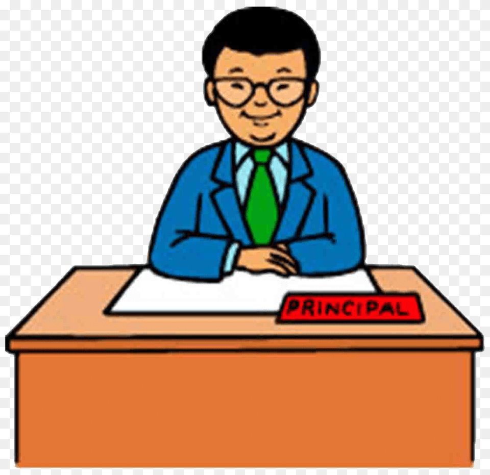 Principal Leaving Cliparts, Person, Reading, Face, Head Free Png Download