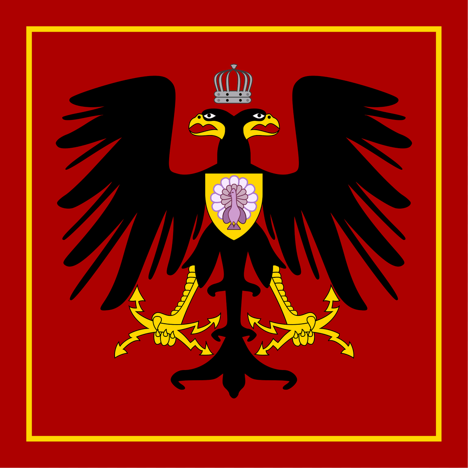 Principality Of Albania Princess39 Standard Clipart, Emblem, Symbol, Animal, Bird Free Transparent Png