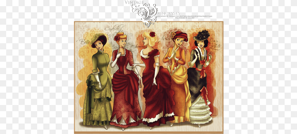 Principesse Disney Wallpaper Possibly Containing Anime 1800s Princesses, Book, Publication, Clothing, Dress Png