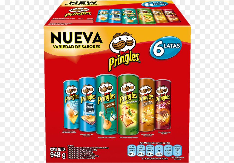 Pringles Pack, Tin, Can, Advertisement, Cup Png