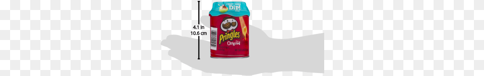 Pringles Potato Chips With Dip Original Chips Wcreamy Tinto De Verano, Food, Ketchup, Tin, Can Free Png