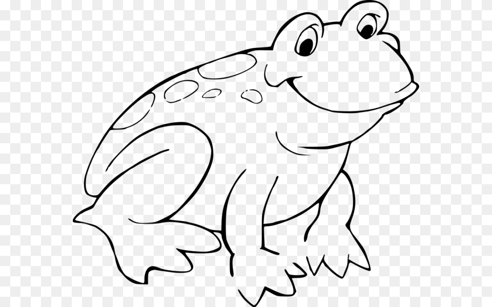 Print And Color Animals For Frog Cartoon Black And White, Stencil, Baby, Person, Animal Free Transparent Png