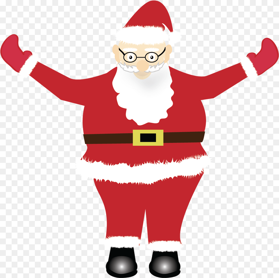 Print And Cut Santa Graphic File Example Santa Claus, Elf, Baby, Person, Face Free Transparent Png