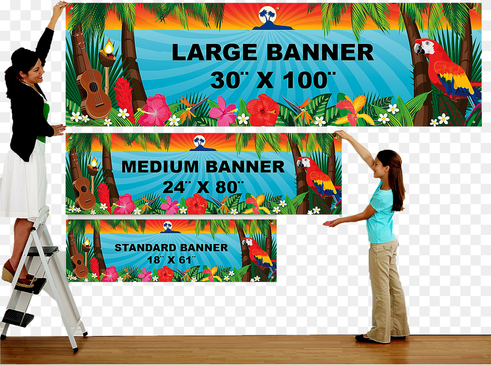 Print Banner Standard Sizes Free Png Download