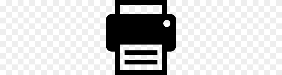 Print Icon Glyph Png