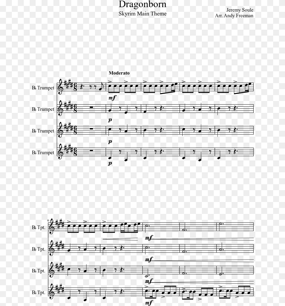 Print Komm Susser Tod Partitura, Gray Free Png