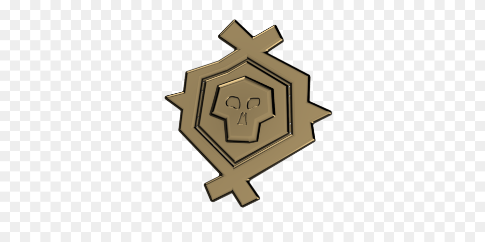 Print Sea Of Thieves Legendary Eyepatch Emblem Cults, Badge, Logo, Symbol, Cross Free Transparent Png