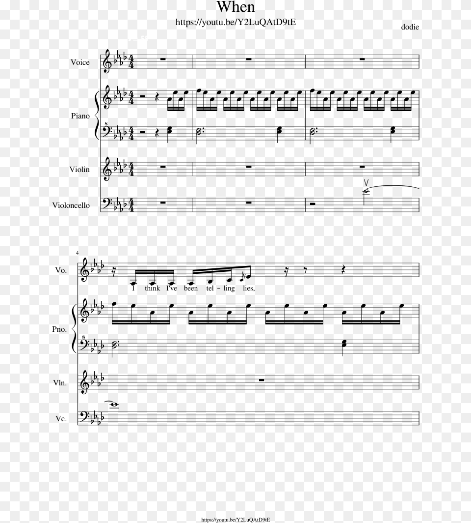 Print Sheet Music Free Png