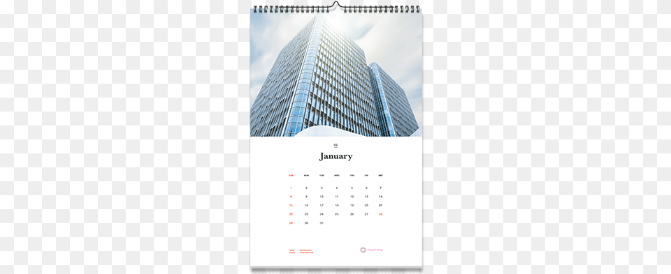 Print Wall Calendar Online Kalender Dinding Bank Bca, Architecture, Office Building, Urban, High Rise Free Png