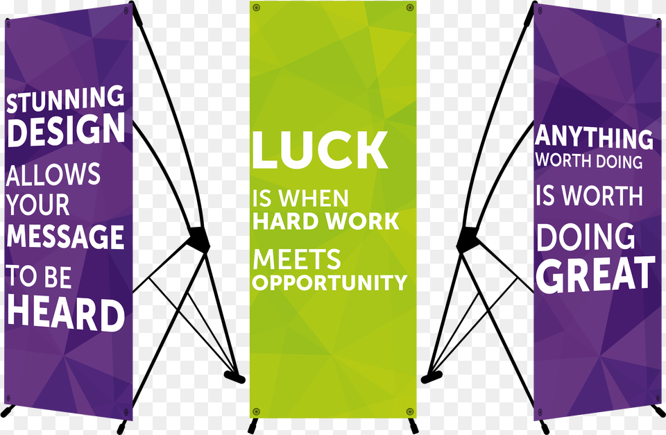 Print X Stand Banner, Advertisement, Poster, Text, Purple Png