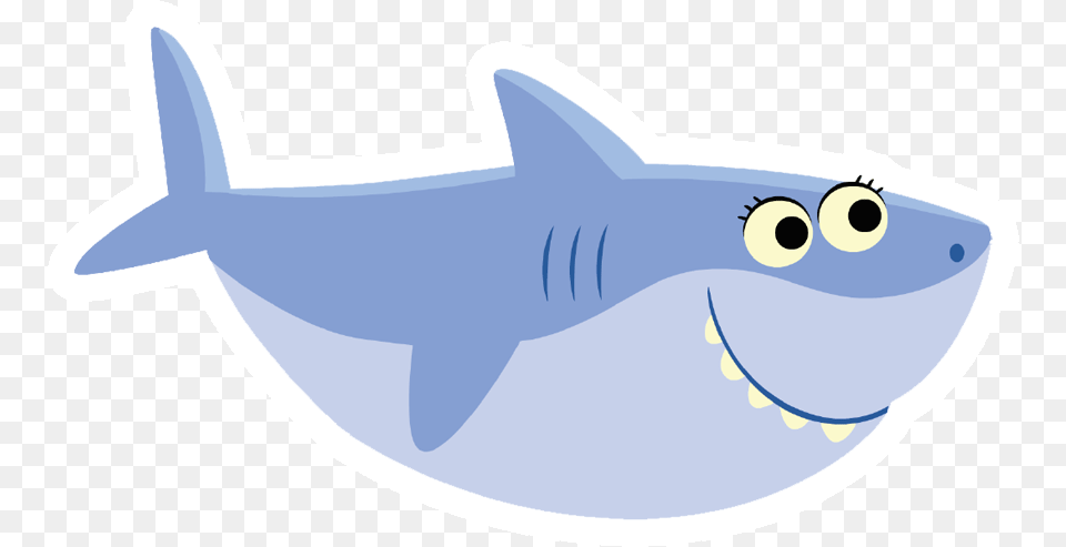 Printable Baby Shark Baby Shark Super Simple, Animal, Fish, Sea Life Png Image