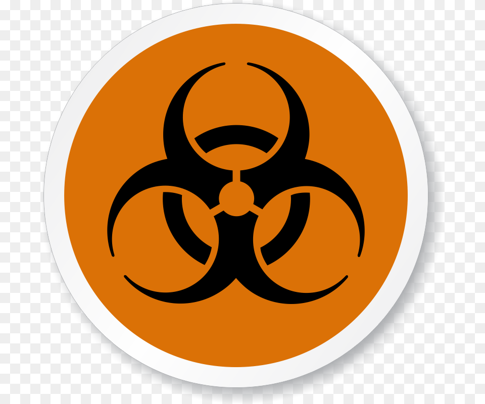 Printable Bio Hazard Sign, Logo, Symbol Png Image