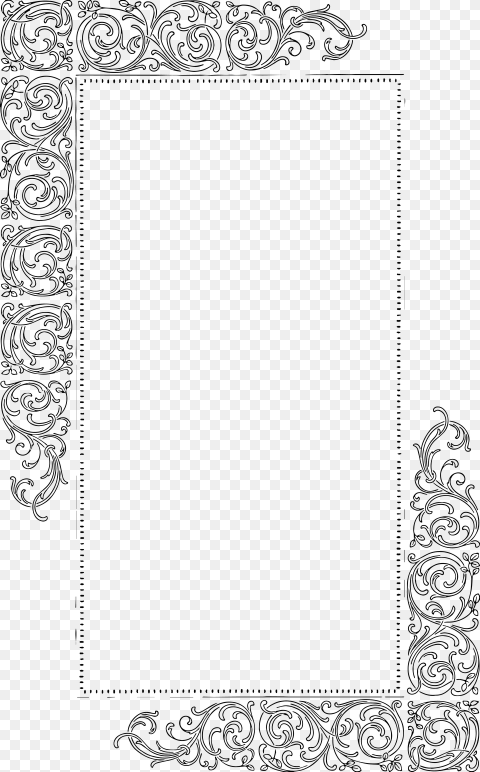 Printable Blank Old Book Pages, Art, Floral Design, Graphics, Pattern Free Png