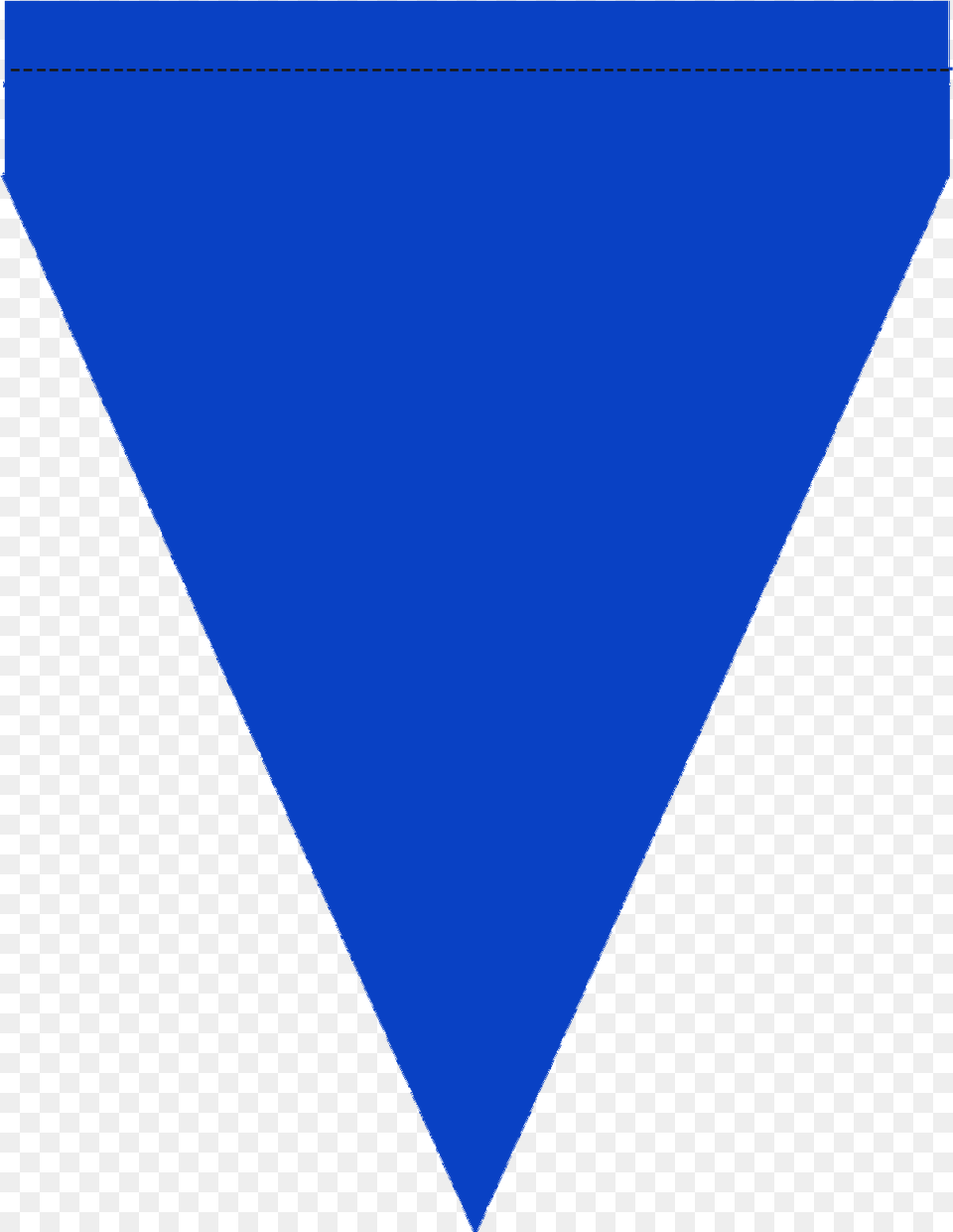 Printable Blue Green Blue Upside Down Triangle Free Png