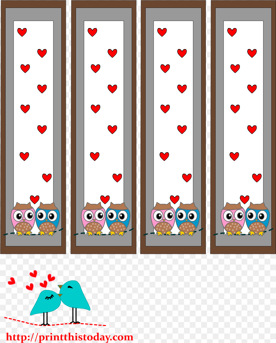 Printable Bookmarks Featuring Cute Owls Printable Teddy Bear Bookmarks, Animal, Bird, Book, Comics Free Transparent Png