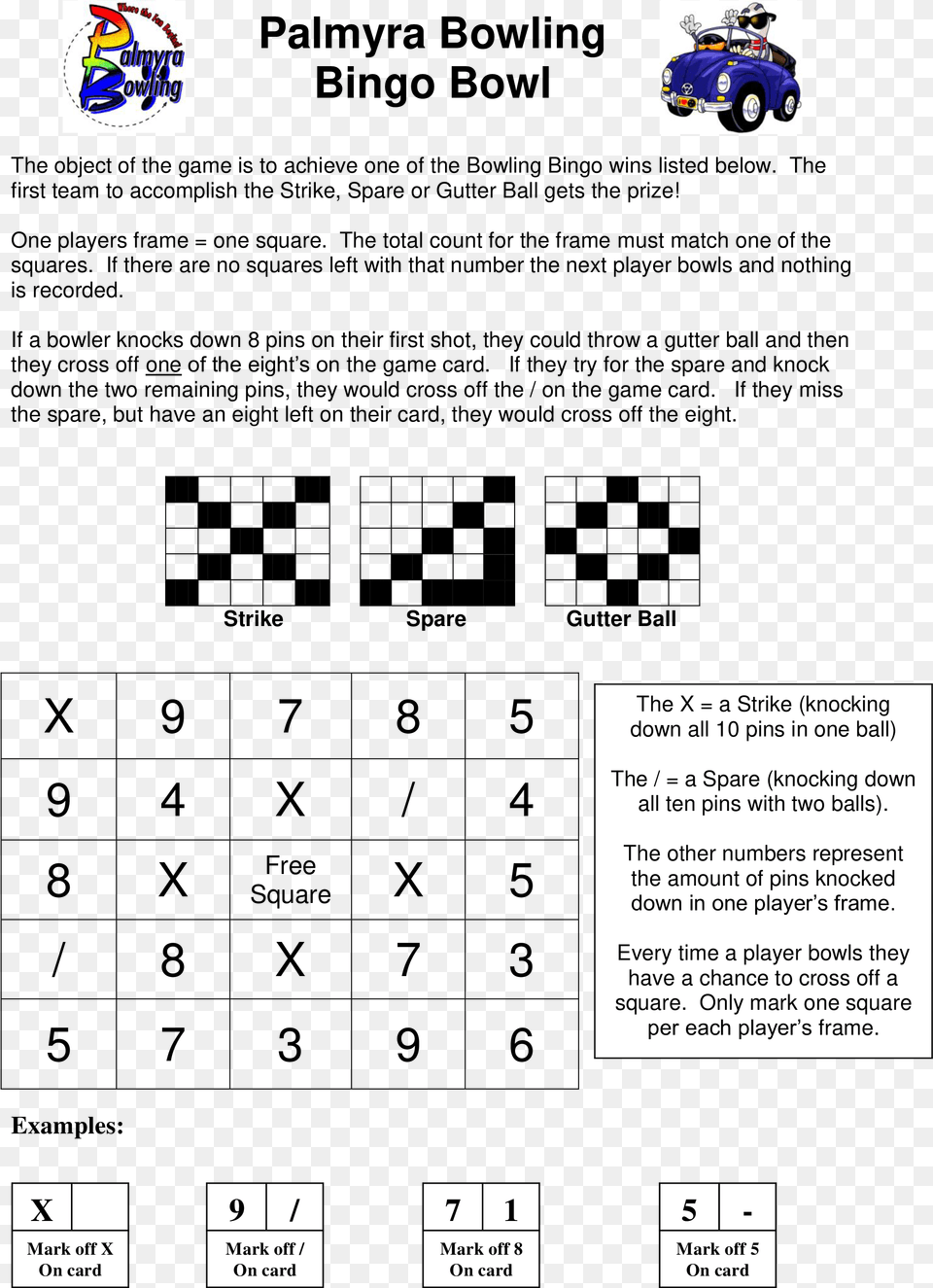 Printable Bowling Bingo Cards, Car, Transportation, Vehicle, Machine Png