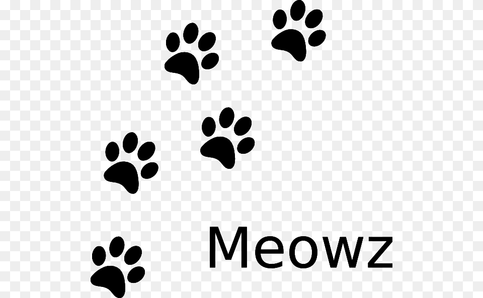 Printable Cat Paw Print, Footprint Png Image