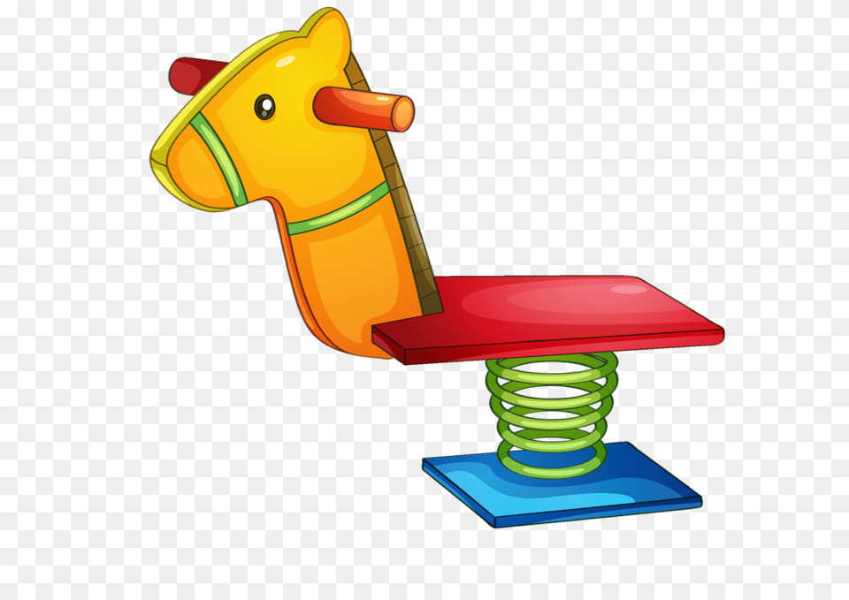Printable Clip Art Toys And Playground, Coil, Spiral, Toy, Seesaw Free Png Download