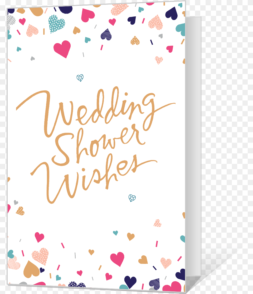 Printable Congratulation Bridal Shower Card, Paper, White Board, Confetti, Text Free Png Download