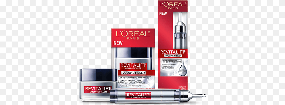 Printable Coupons And Deals Loreal Printable Coupons L39oreal Paris Revitalift Volume Filler Daily Volumizing, Bottle, Cosmetics, Lipstick Free Png Download