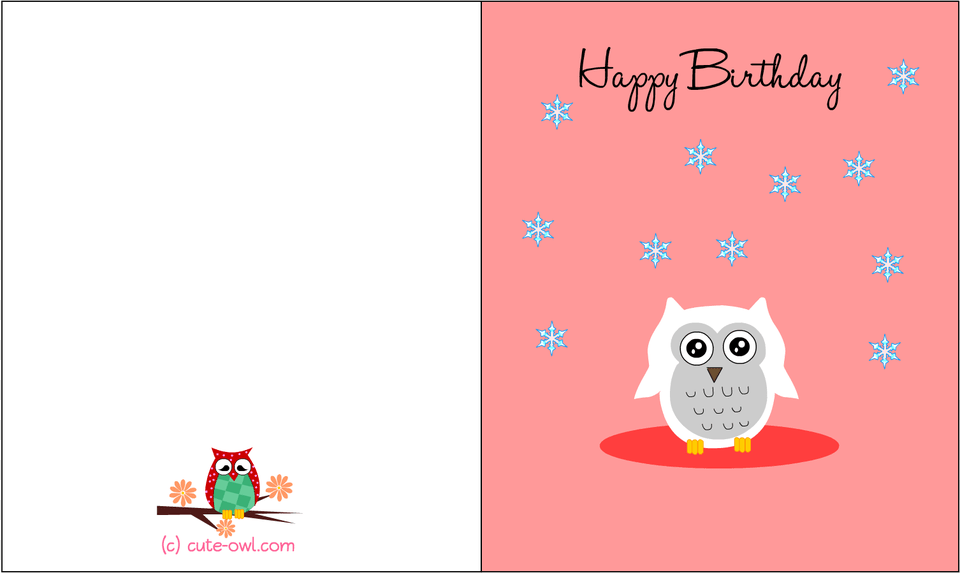Printable Cute Birthday Card, Envelope, Greeting Card, Mail, Advertisement Free Png Download