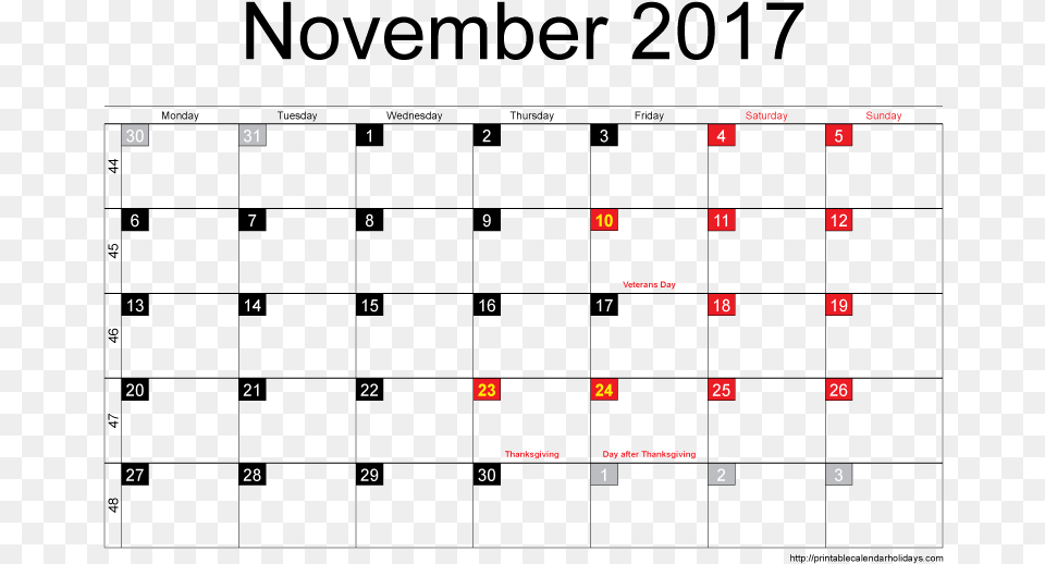Printable December 2017 Calendar Background Many Days In November 2018, Text, Scoreboard Png Image