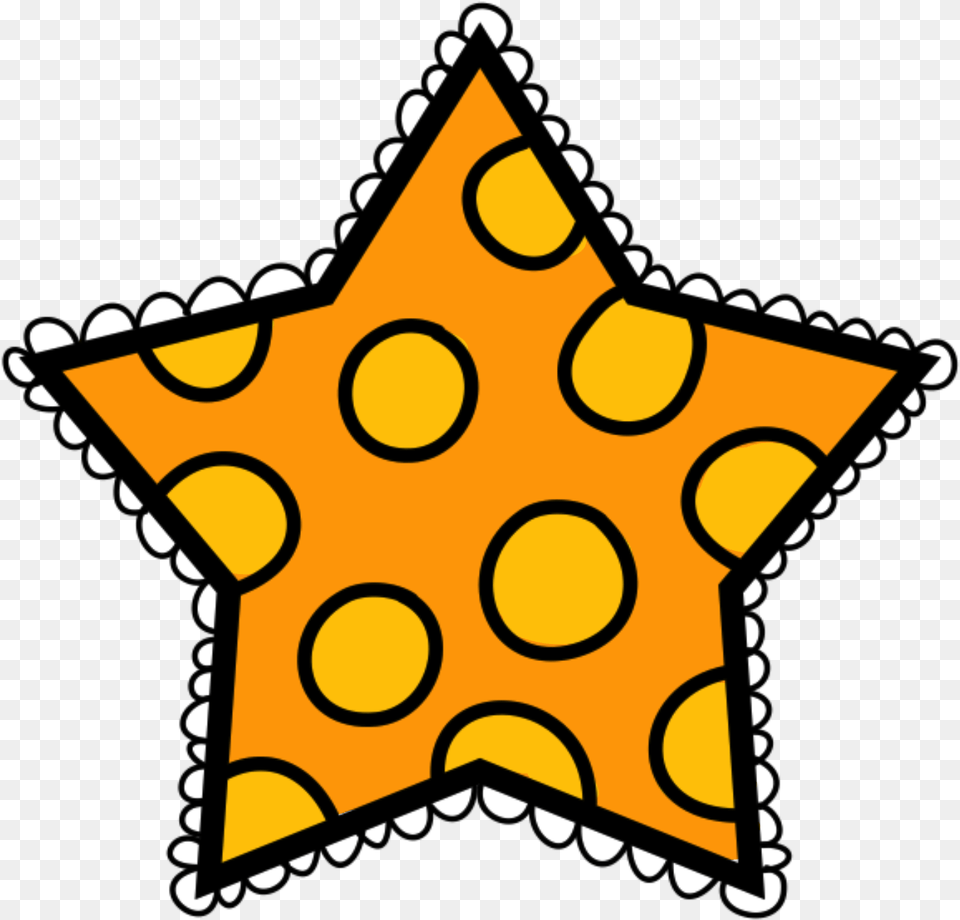Printable Designs Cartoon Kids Clip Polka Dot Star Clipart, Star Symbol, Symbol, Dynamite, Weapon Free Png