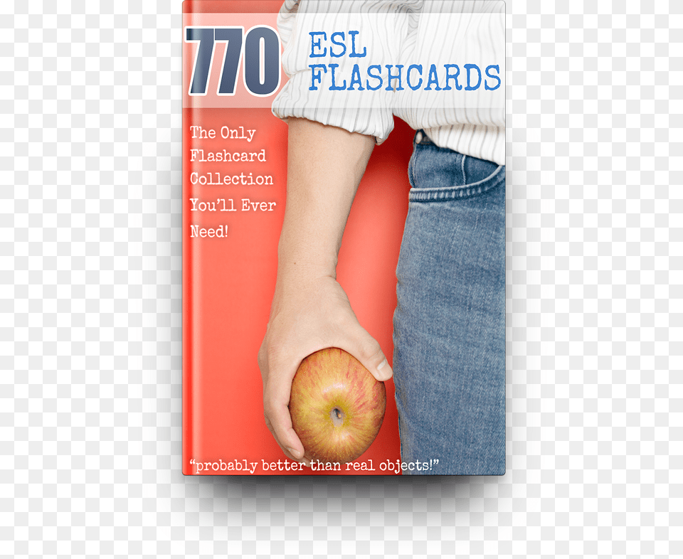 Printable Esl Flashcards, Apple, Produce, Food, Fruit Png Image