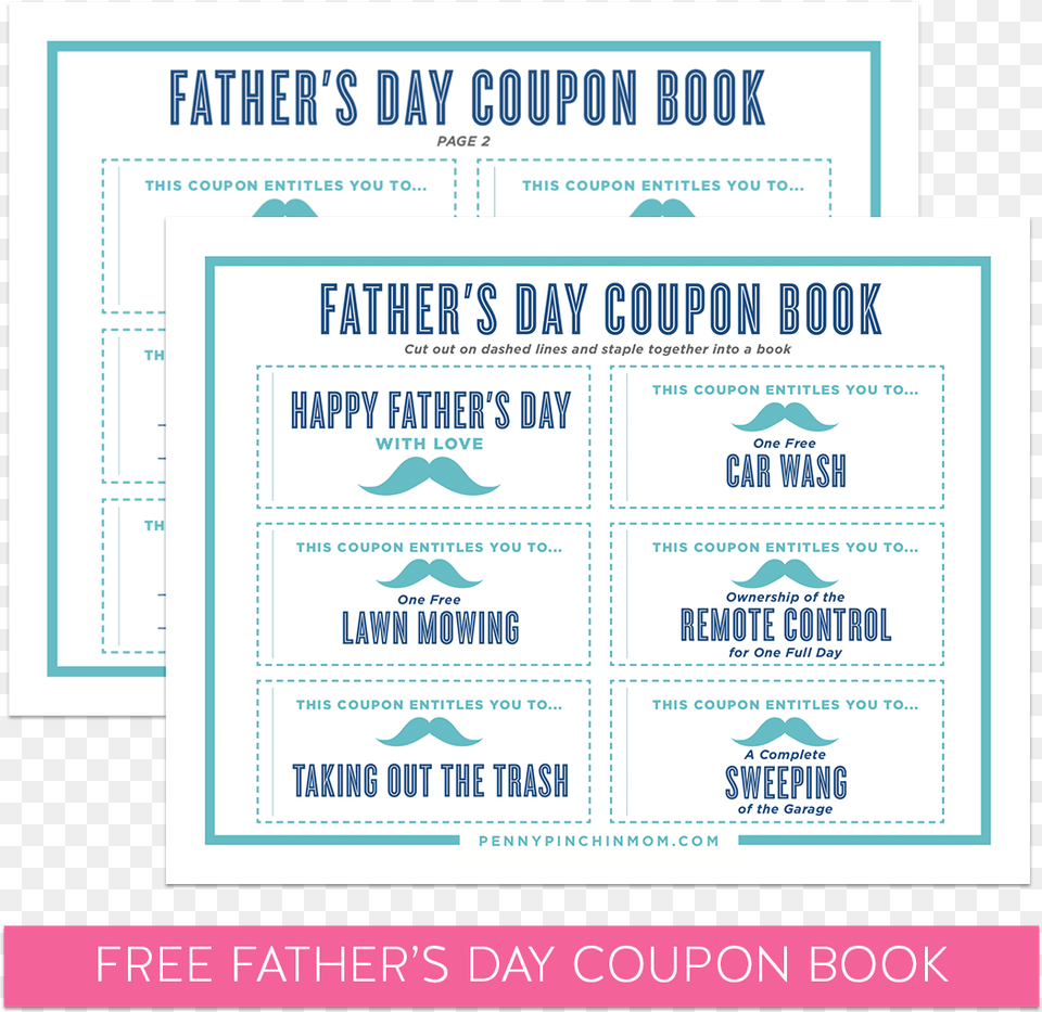 Printable Fathers Day Coupons, Advertisement, Poster, Text Png Image
