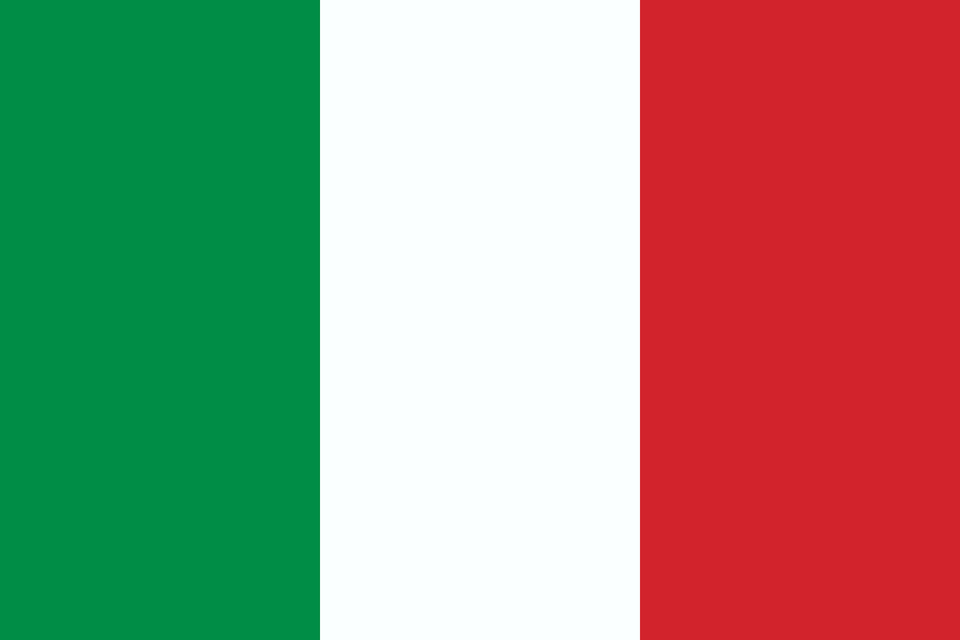 Printable Flag Of Italy Clipart Png Image