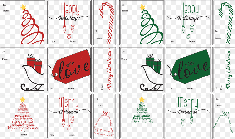 Printable Gift Tags Christmas Gift Card Designs, Scoreboard, Light, Text Free Png