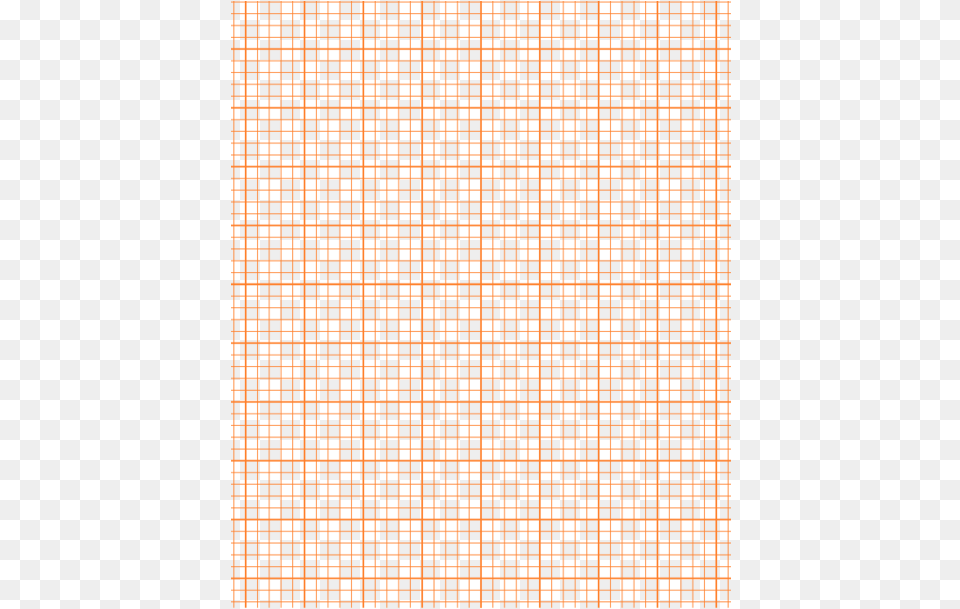 Printable Graph Paper Orange Plaid, Grille, Texture, Pattern Free Png Download