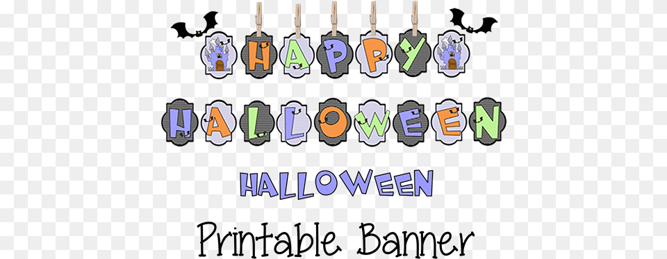 Printable Halloween Banner Vertical, Text, Dynamite, Weapon Free Png Download